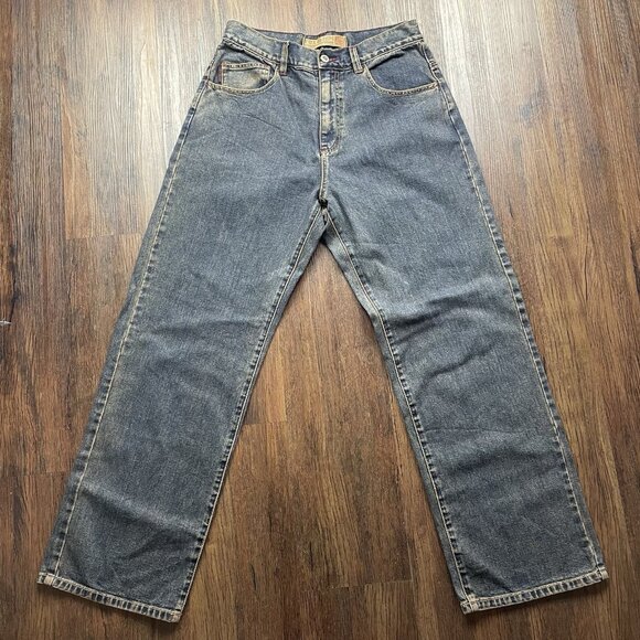 Y2K Fox Racing Axel Men's Denim Blue Jeans Size 30 Skater Grunge 2000s VTG - Picture 1 of 11